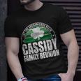 Retro Cassidy Family Reunion Irish T-Shirt Gifts for Him