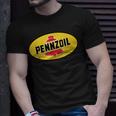 Retro Cool Pennzoil Lubricant Gasoline Oil Motor Racing T-Shirt Gifts for Him
