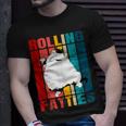 Rolling Fatties Cat Funny Cat Lover Cat Pet Owner Unisex T-Shirt Gifts for Him
