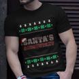 Santa's Accountant Ugly Christmas Sweater T-Shirt Gifts for Him