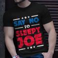 Say No To Sleepy Joe 2020 Election Trump Republican T-Shirt Gifts for Him
