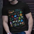 Science Is All Around Us Alphabet Abcs Physical Science T-Shirt Gifts for Him