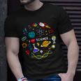 Science Lover Chemistry Biology Physics Love Science T-Shirt Gifts for Him
