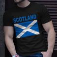 Scotland Flag Cool Pocket Scottish Alba Flags T-Shirt Gifts for Him
