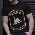 Send It No Victory Without Sacrifice Hand Bone T-Shirt Gifts for Him