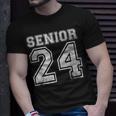 Senior 2024 Class Of 2024 Seniors Graduation 2024 Senior 24 T-Shirt Gifts for Him