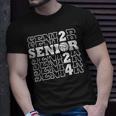 Senior Volleyball 2024 Class Of 2024 Seniors School Graduate Unisex T-Shirt Gifts for Him