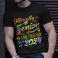 Senior Year 2024 Graduation Class Of 2024 My Last First Day T-Shirt Gifts for Him