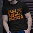 She's My Sweet Potato I Yam Thanksgiving Matching Couple Set T-Shirt Gifts for Him