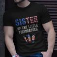 Sister Of Little Firecracker Birthday Squad 4Th July Kids Unisex T-Shirt Gifts for Him