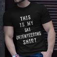 This Is My Ski Orienring Skier T-Shirt Gifts for Him