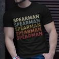 Spearman Texas Spearman Tx Retro Vintage Text T-Shirt Gifts for Him