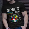 Speed Cuber Competitive Puzzle Speedcubing Players T-Shirt Gifts for Him