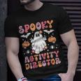 Spooky Activity Director Halloween Activity Coordinator T-Shirt Gifts for Him