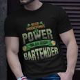 St Patrick's Day Bartender Ideas Never Underestimate T-Shirt Gifts for Him