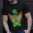 St Patricks Day Cat | Kitty Leprechaun Funny Gift Leprechaun Funny Gifts Unisex T-Shirt Gifts for Him