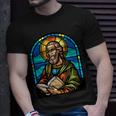 St Paul Stained Glass Unisex T-Shirt Gifts for Him