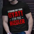 Sticking Out Your Gyatt For The Rizzler Rizz Ironic Meme T-Shirt Gifts for Him