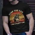 Stop The Car I See A Fluffy Cow Highland Cow Breeder Unisex T-Shirt Gifts for Him