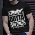 Straight Outta 5Th Grade Graduation Gifts 2030 Fifth Grade Unisex T-Shirt Gifts for Him