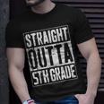 Straight Outta 5Th GradeFifth Grade Graduation Unisex T-Shirt Gifts for Him