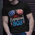 Sunglasses Stars Stripes All American Boy Freedom Usa Unisex T-Shirt Gifts for Him