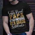 Super Proud Papa Of An Awesome 8Th Grade Graduate 2023 Unisex T-Shirt Gifts for Him