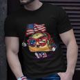 Taco Sunglasses American Flag Usa Funny 4Th Of July Gifts Unisex T-Shirt Gifts for Him