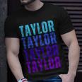 Taylor Personalized Name I Love Taylor T-Shirt Gifts for Him