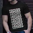 Techno Revolution For Edm Fanatics & Party Enthusiasts Edm Funny Gifts Unisex T-Shirt Gifts for Him