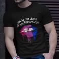 The Apple Of My Bisexual Eye Bi Couples Bi Pride Lovers Unisex T-Shirt Gifts for Him
