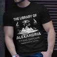 The Library Of Alexandria - Ancient Egyptian Library Unisex T-Shirt Gifts for Him