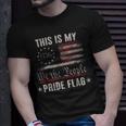 This Is My Pride Flag 1776 American 4Th Of July Patriotic Unisex T-Shirt Gifts for Him