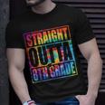 Tie Dye Straight Outta 8Th Grade Graduation Class Of 2023 Unisex T-Shirt Gifts for Him