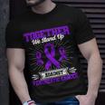 Together We Stand Up Against Pancreatic Cancer Awareness T-Shirt Gifts for Him
