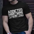 Track And Field Sprinting Sprinters T-Shirt Gifts for Him Track And Field Sprinting Sprinters T-Shirt Gifts for Him