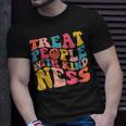 Treat People With Kindness Trendy Preppy Unisex T-Shirt Gifts for Him