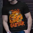 Trick Or Guitar Halloween Musical Costume Witch's Hat T-Shirt Gifts for Him