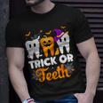 Trick Or Th Halloween Costumes Dental Assistant Dentist T-Shirt Gifts for Him