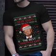 Trump Back Would Be The Best Christmas Ever Ugly Sweater Pjs T-Shirt Gifts for Him