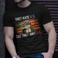 Trump They Hate Us Cuz They Ain’T Us Funny 4Th Of July Usa Unisex T-Shirt Gifts for Him