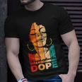 Unapologetically Dope Black Pride Melanin African American Unisex T-Shirt Gifts for Him