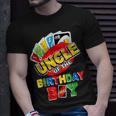Uncle Of The Birthday Boy Uno Dad Papa Father 1St Bday T-Shirt Gifts for Him