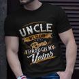 Uncle Blood Runs Through My Veins Best Family T-Shirt Gifts for Him