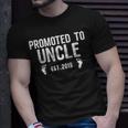 Uncle To Be Promoted To Uncle Est 2019 Unisex T-Shirt Gifts for Him