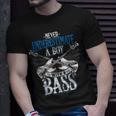Never Underestimate A Boy With A Bass Guitar T-Shirt Gifts for Him