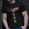 Usa - Bald Eagle Wings - 4Th Of July - Veterans Usa Funny Gifts Unisex T-Shirt Gifts for Him