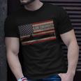 Uss Cincinnati Ssn-693 Submarine Usa American Flag T-Shirt Gifts for Him