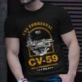 Uss Forrestal Cv-59 Unisex T-Shirt Gifts for Him