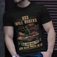 Uss Will Rogers Ssbn659 Unisex T-Shirt Gifts for Him